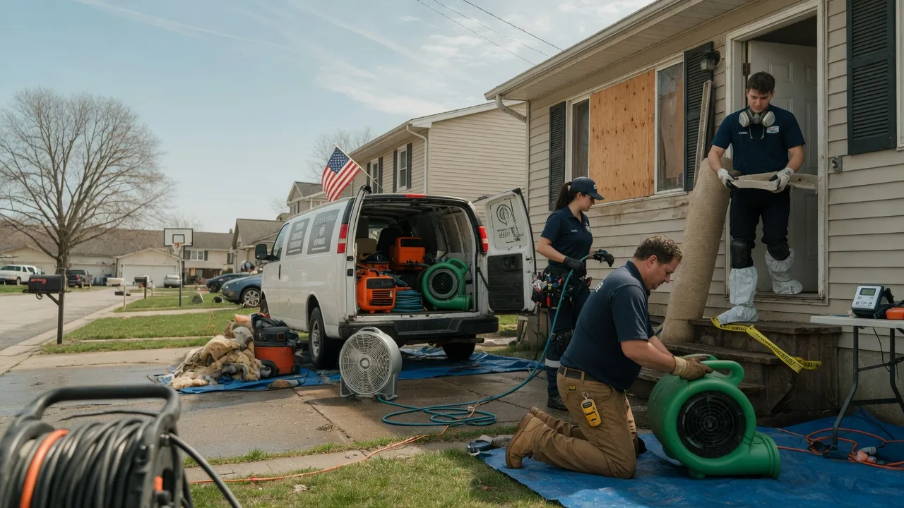 Water Damage Restoration in Shock, WV near me